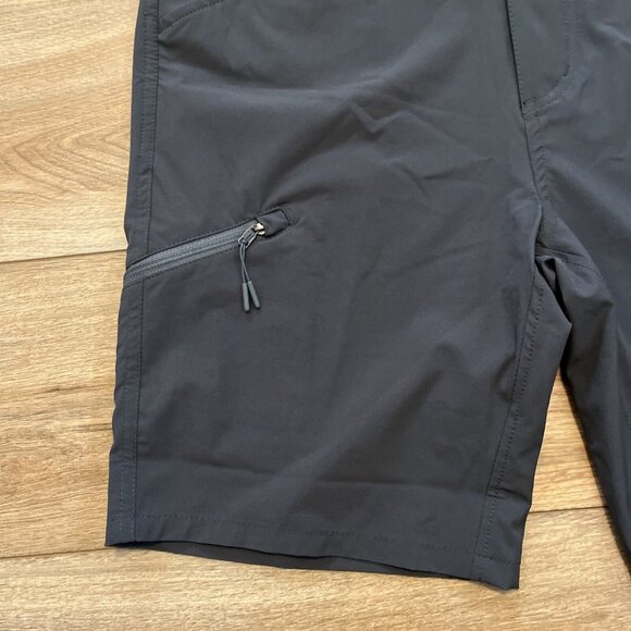 OOBE Lightweight Uniform Shorts SZ 28x9 Gray Cargo Elastic Waist Stretch OB4011 - Picture 2 of 8